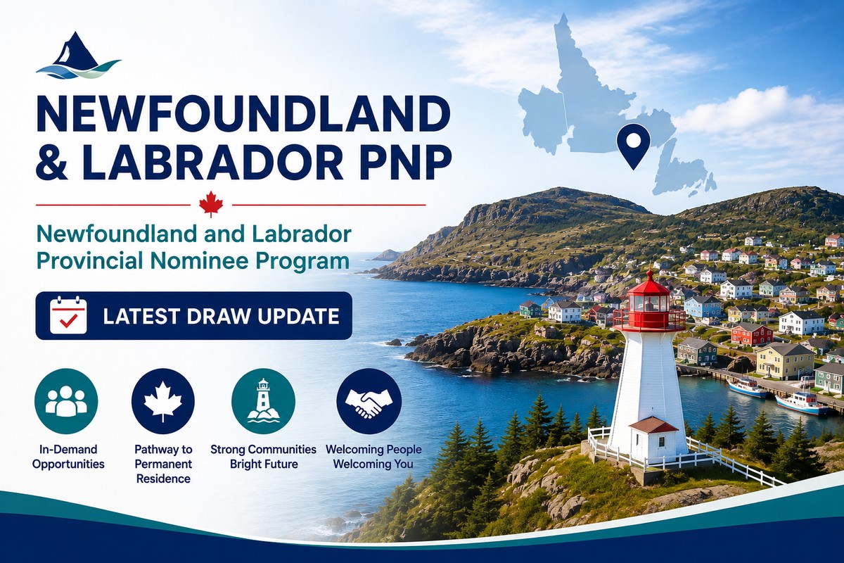 Newfoundland and Labrador Provincial Nominee Program NLPNP and Atlantic Immigration Program AIP draw